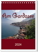 Am Gardasee (Tischkalender 2024 DIN A5 hoch), CALVENDO Monatskalender