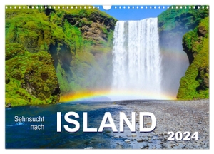 Vahldiek, Carola. Sehnsucht nach Island (Wandkalender 2024 DIN A3 quer), CALVENDO Monatskalender - Inspirierende Bilder von der wundervollen Insel am Polarkreis. Calvendo, 2023.