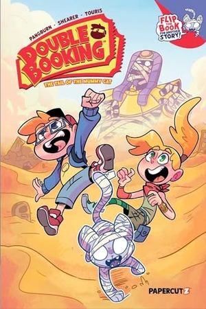 Pangburn / Kim Shearer. Double Booking Vol. 1 - The Tail of the Mummy Cat. Papercutz, 2024.
