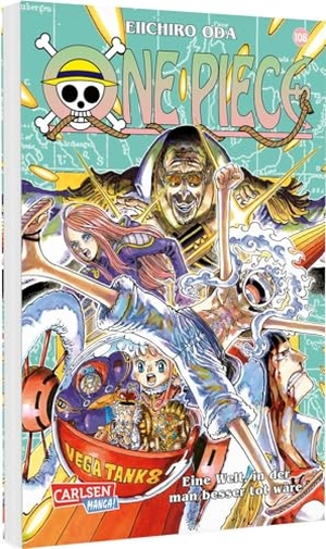 Oda, Eiichiro. One Piece 108 - Piraten, Abenteuer und der größte Schatz der Welt!. Carlsen Verlag GmbH, 2025.