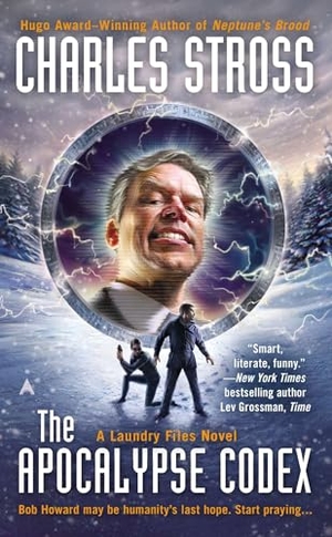 Stross, Charles. The Apocalypse Codex. Random House, 2013.