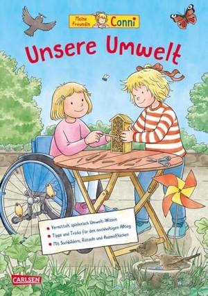 Sörensen, Hanna. Conni Gelbe Reihe (Beschäftigungsbuch): Unsere Umwelt - Vermittelt Kindern a 4 Jahren spielerisch Umweltwissen und gibt Tipps für einen nachhaltigeren Alltag | Mit Rätseln und Ausmalbildern. Carlsen Verlag GmbH, 2024.