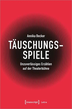 Becker, Annika. Täuschungsspiele - Unzuverlässiges Erzählen auf der Theaterbühne. Transcript Verlag, 2022.