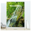 Wasserfälle in Deutschland, Frankreich und auf den Britischen Inseln (hochwertiger Premium Wandkalender 2025 DIN A2 hoch), Kunstdruck in Hochglanz