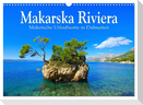 Makarska Riviera - Malerische Urlaubsorte in Dalmatien (Wandkalender 2025 DIN A3 quer), CALVENDO Monatskalender