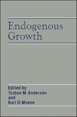Andersen. ENDOGENOUS GROWTH. John Wiley & Sons, 1994.
