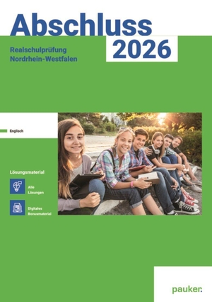 Bergmoser Höller Verlag AG (Hrsg.). Abschluss 2026 - MSA Realschule NRW - Lösungsband - Englisch - Zur Prüfungsvorbereitung 2026. hutt lernhilfen, 2025.