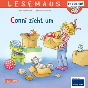 Schneider, Liane. LESEMAUS 66: Conni zieht um - Bilderbuchgeschichte für Kinder ab 3. Carlsen Verlag GmbH, 2021.
