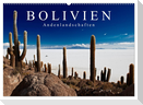 Bolivien Andenlandschaften "CH-Version" (Wandkalender 2025 DIN A2 quer), CALVENDO Monatskalender