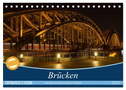Brücken im deutschsprachigen Raum (Tischkalender 2025 DIN A5 quer), CALVENDO Monatskalender