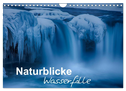 Naturblicke - Wasserfälle (Wandkalender 2024 DIN A4 quer), CALVENDO Monatskalender