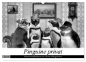 Pinguine privat (Wandkalender 2024 DIN A3 quer), CALVENDO Monatskalender