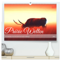 Prärie Welten - Ein Kalender, der die Seele der Prärie einfängt. (hochwertiger Premium Wandkalender 2024 DIN A2 quer), Kunstdruck in Hochglanz