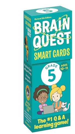 Workman Publishing. Brain Quest 5th Grade Smart Cards Revised 5th Edition. Workman Publishing Co. Inc, 2023.