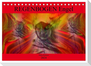 REGENBOGEN Engel (Tischkalender 2024 DIN A5 quer), CALVENDO Monatskalender