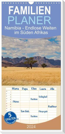 Familienplaner 2024 - Namibia - Endlose Weiten im Süden Afrikas mit 5 Spalten (Wandkalender, 21 x 45 cm) CALVENDO