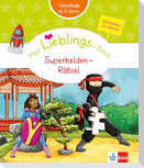 Klett Mein Lieblings-Block: Superhelden-Rätsel