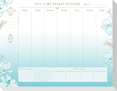 Self-Care Weekly Planner Notepad