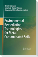 Environmental Remediation Technologies for Metal-Contaminated Soils