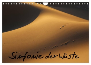 Walheim, Berthold. Sinfonie der Wüste (Wandkalender 2024 DIN A4 quer), CALVENDO Monatskalender - Dünenlandschaften der Sahara. Calvendo Verlag, 2023.
