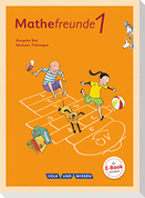Mathefreunde 1. Schuljahr. Schülerbuch mit Kartonbeilagen Süd