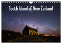 South Island of New Zealand (Wall Calendar 2024 DIN A4 landscape), CALVENDO 12 Month Wall Calendar