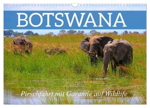 Werner Altner. Botswana- Pirschfahrt mit Garantie auf Wildlife (Wandkalender 2024 DIN A3 quer), CALVENDO Monatskalender - Die Tiervielfalt als Selbstfahrer erleben. Calvendo, 2023.