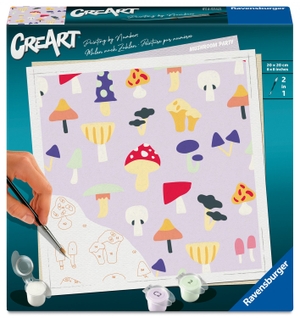 CreArt, Malen nach Zahlen Adults Trend - Pilzparty. Ravensburger Spieleverlag, 2026.