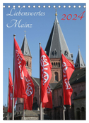 Liebenswertes Mainz (Tischkalender 2024 DIN A5 hoch), CALVENDO Monatskalender