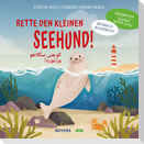 Rette den kleinen Seehund Deutsch-Pashto