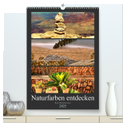 Naturfarben entdecken (hochwertiger Premium Wandkalender 2025 DIN A2 hoch), Kunstdruck in Hochglanz