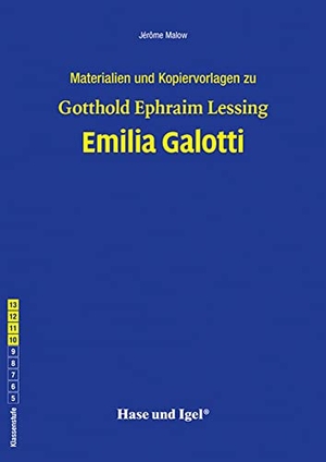 Lessing, Gotthold Ephraim / Jérôme Malow. Emilia Galotti. Begleitmaterial. Hase und Igel Verlag GmbH, 2022.