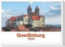Fachwerkstadt Qudlinburg (Wandkalender 2025 DIN A4 quer), CALVENDO Monatskalender