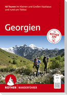 ROTHER Wanderführer Georgien. 48 Touren im Kleinen und Großen Kaukasus und rund um Tbilissi