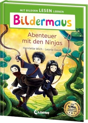 Wich, Henriette. Bildermaus - Abenteuer mit den Ninjas - Mit Bildern lesen lernen - Ideal für die Vorschule und Leseanfänger ab 5 Jahren - Mit Leselernschrift ABeZeh. Loewe Verlag GmbH, 2024.