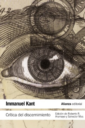 Kant, Immanuel. Crítica del discernimiento. Alianza Editorial, 2012.