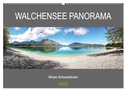 Walchensee Panorama (Wandkalender 2025 DIN A2 quer), CALVENDO Monatskalender