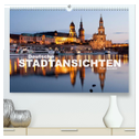 Deutsche Stadtansichten (hochwertiger Premium Wandkalender 2025 DIN A2 quer), Kunstdruck in Hochglanz