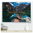 Dolomiten - Südtirol (hochwertiger Premium Wandkalender 2025 DIN A2 quer), Kunstdruck in Hochglanz