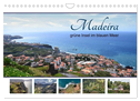 Madeira, grüne Insel im blauen Meer (Wandkalender 2024 DIN A4 quer), CALVENDO Monatskalender