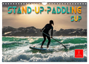 Stand-Up-Paddling SUP (Wandkalender 2024 DIN A4 quer), CALVENDO Monatskalender