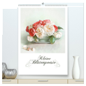 Kleine Blütenpoesie (hochwertiger Premium Wandkalender 2025 DIN A2 hoch), Kunstdruck in Hochglanz