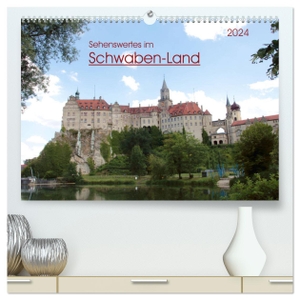 Keller, Angelika. Sehenswertes im Schwaben-Land (hochwertiger Premium Wandkalender 2024 DIN A2 quer), Kunstdruck in Hochglanz - Reiseziele in Schwaben. Calvendo, 2023.