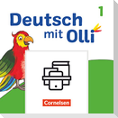 Deutsch mit Olli Erstlesen. 1. Schuljahr - Arbeitsheft Start und Leicht / Basis in Grundschrift
