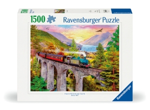 Ravensburger Puzzle 12000795 - Zugfahrt im Herbst - 1500 Teile Puzzle für Erwachsene ab 14 Jahren. Ravensburger Spieleverlag, 2024.