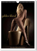 golden blond - Blondes Gift in Perfektion (Wandkalender 2025 DIN A4 hoch), CALVENDO Monatskalender