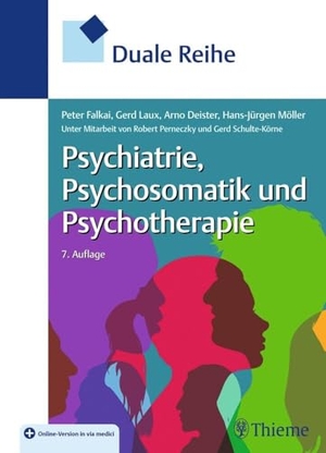 Falkai, Peter / Gerd Laux et al (Hrsg.). Duale Reihe Psychiatrie, Psychosomatik und Psychotherapie. Georg Thieme Verlag, 2021.