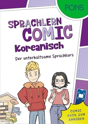 PONS Sprachlern-Comic Koreanisch - Der unterhaltsame Sprachkurs - mit Scan2Learn-App. Pons Langenscheidt GmbH, 2026.