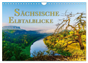 Sächsische Elbtalblicke (Wandkalender 2024 DIN A4 quer), CALVENDO Monatskalender