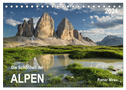 Die Schönheit der Alpen (Tischkalender 2024 DIN A5 quer), CALVENDO Monatskalender